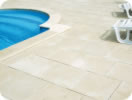 Bergerac Pool Coping with matching paving