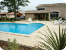 Bergerac Pool Coping with matching paving